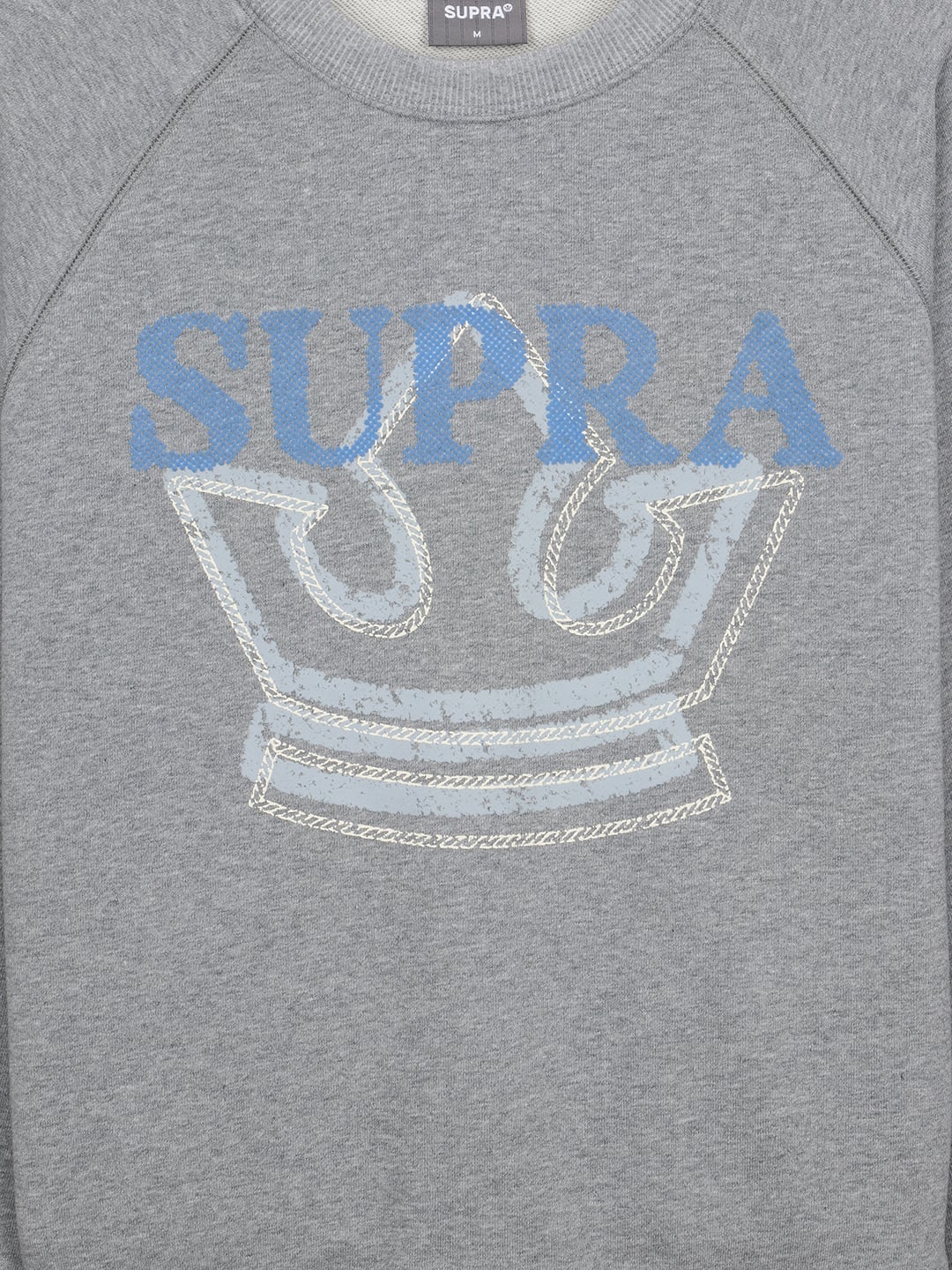 Women`s Crown Graphic Cropped Sweatshirt