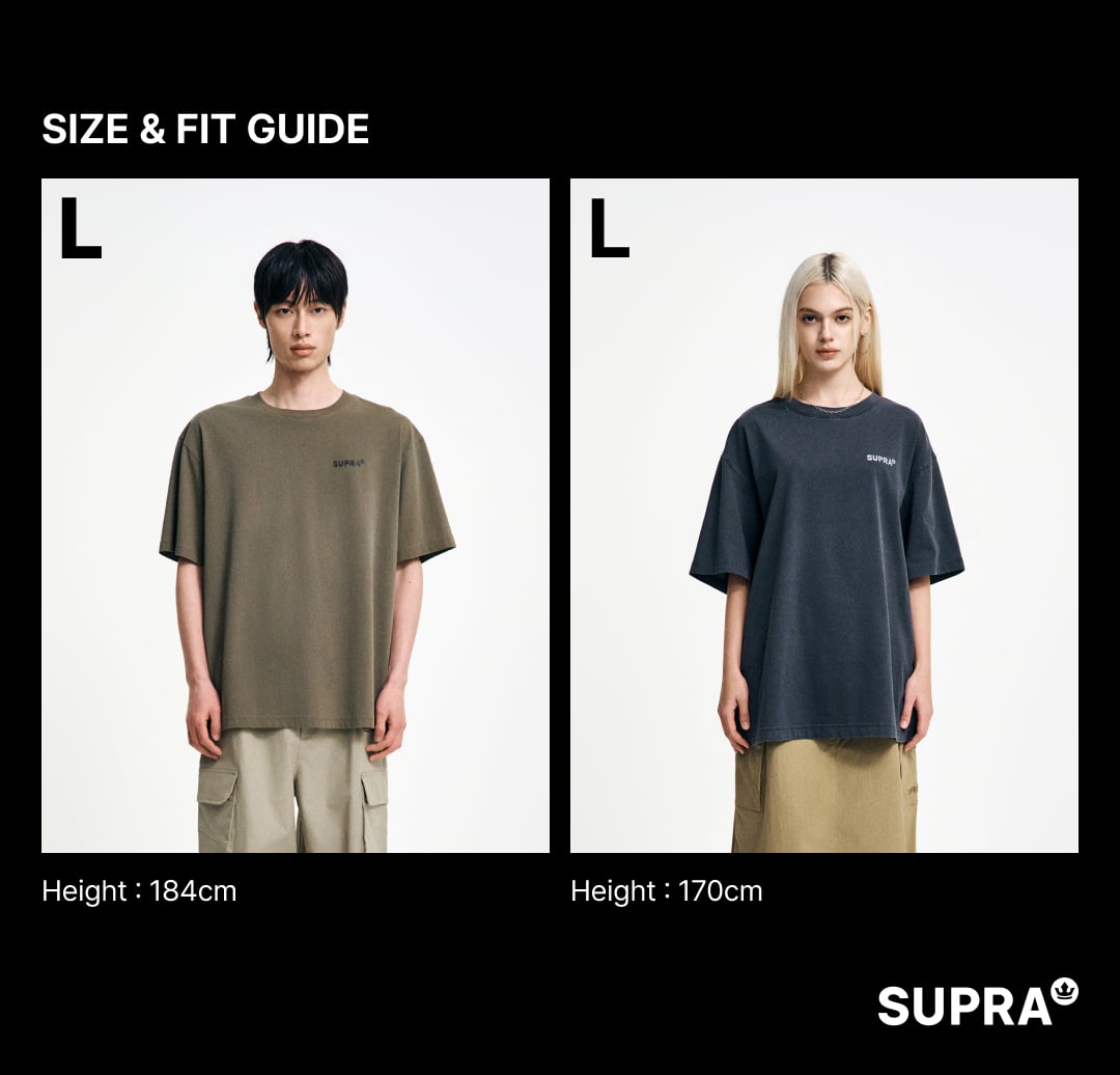 Garment Dying Crown Spray T-Shirt