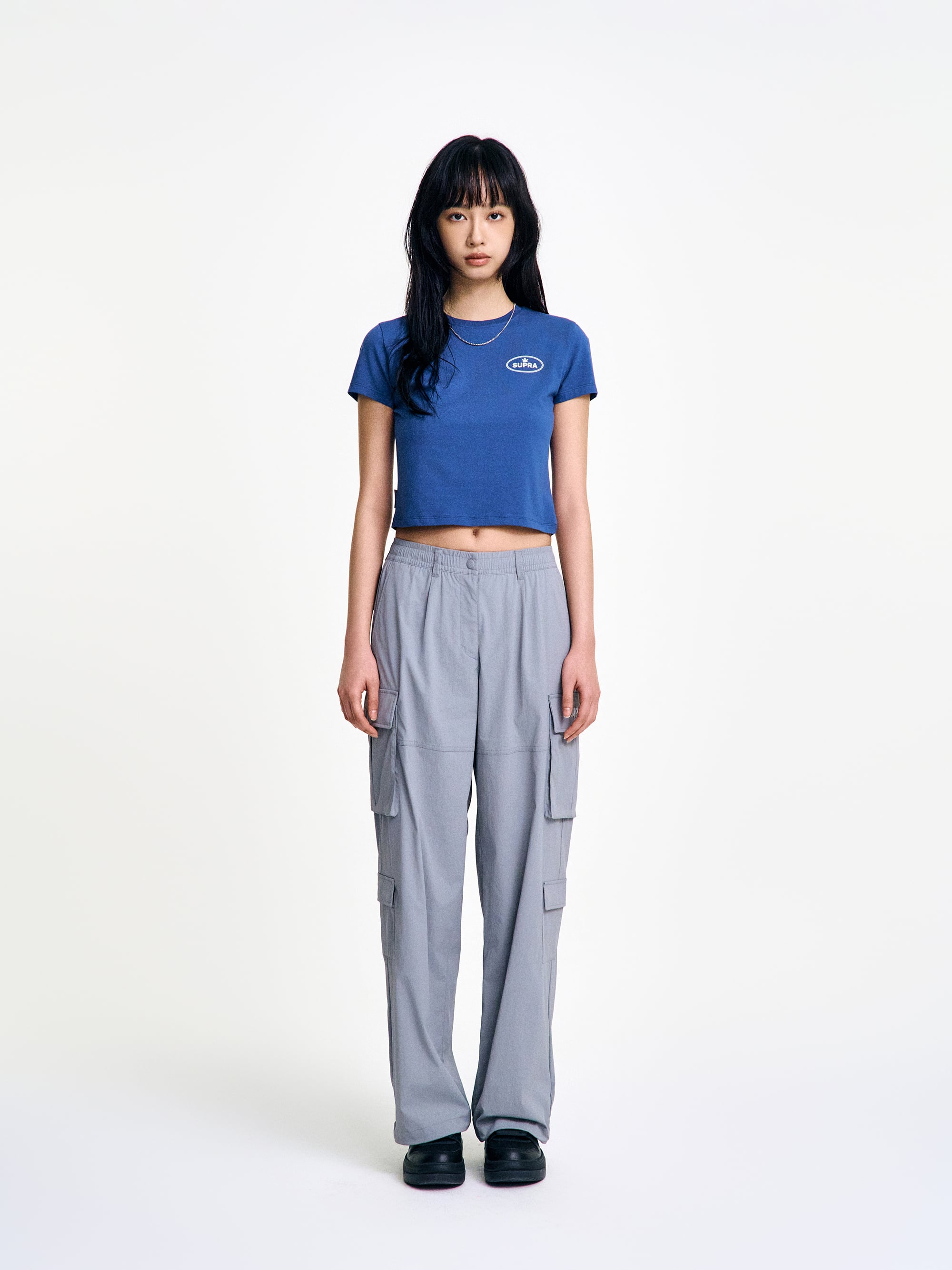 Women`s 8 Pocket Wide Cago Pants