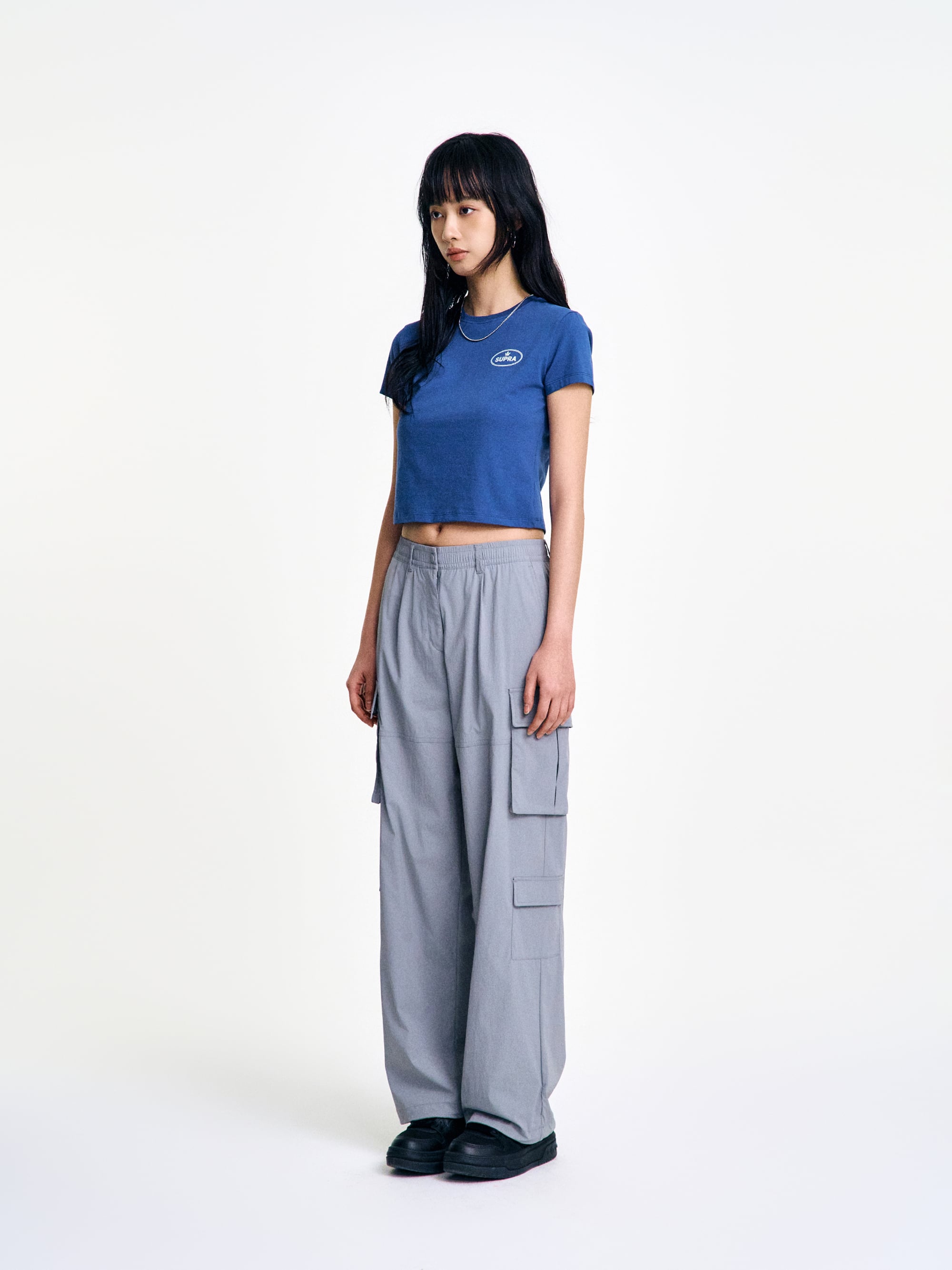 Women`s 8 Pocket Wide Cago Pants