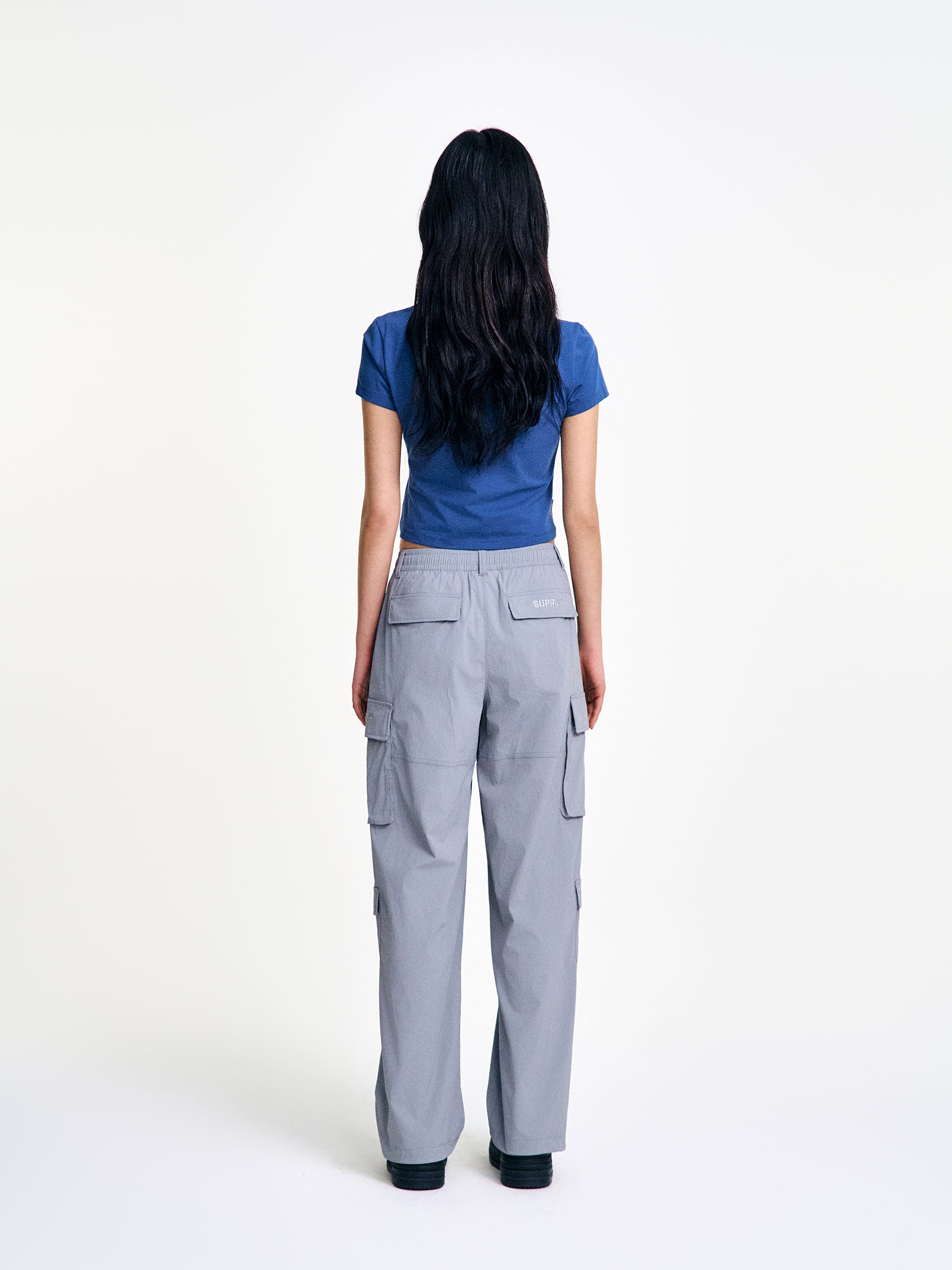 Women`s 8 Pocket Wide Cago Pants