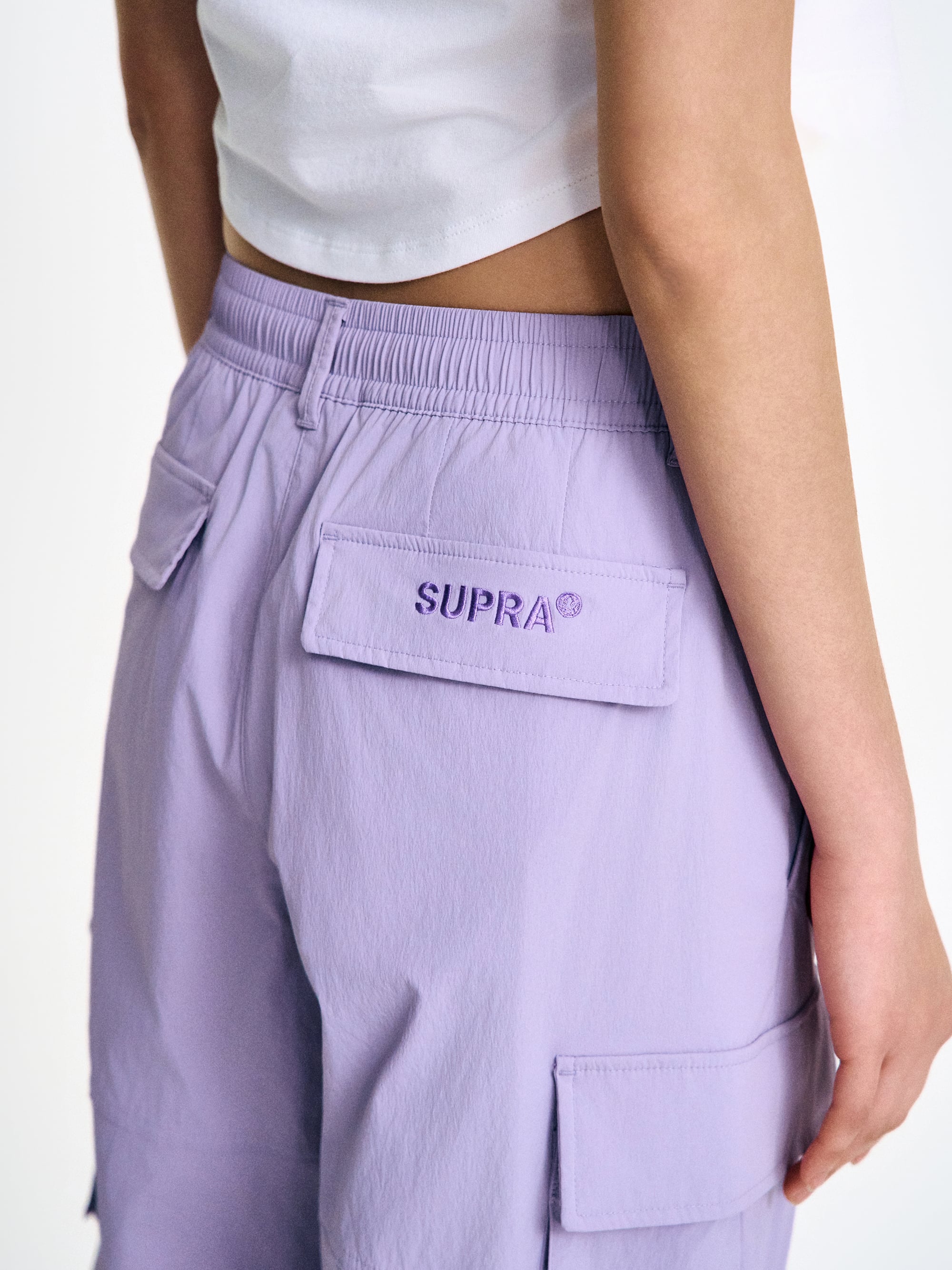 Women`s 8 Pocket Wide Cago Pants