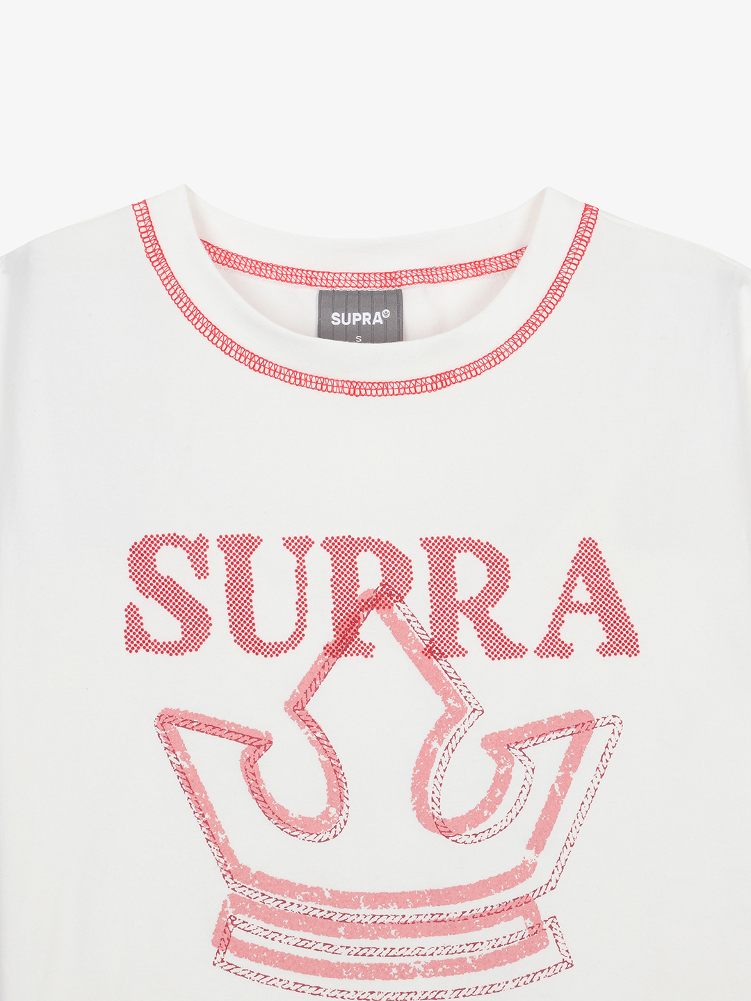 Women`s Crown Logo Point Crop T-shirt