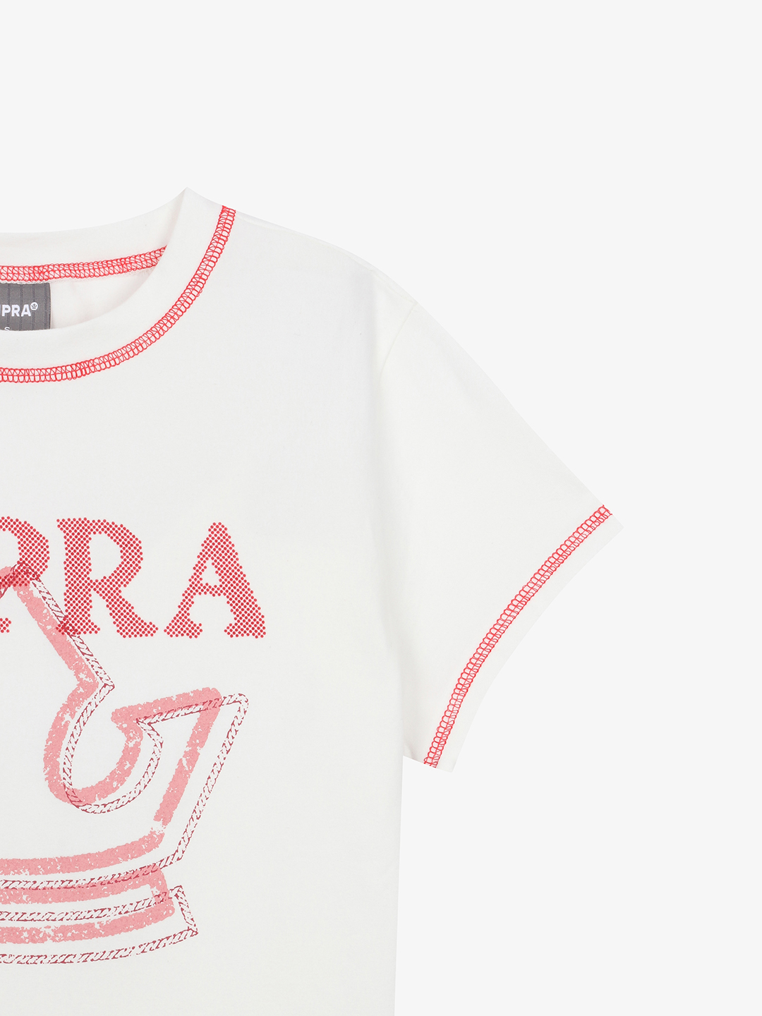 Women`s Crown Logo Point Crop T-shirt