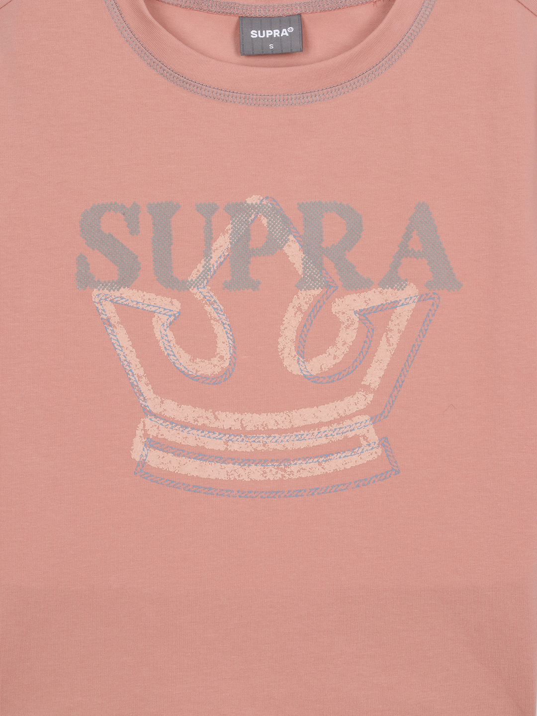 Women`s Crown Logo Point Crop T-shirt