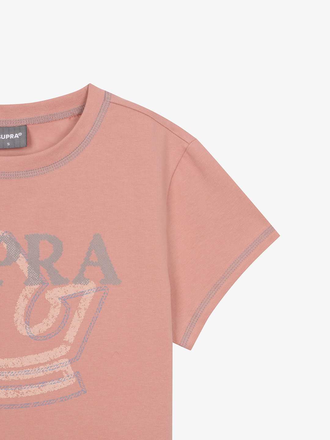 Women`s Crown Logo Point Crop T-shirt