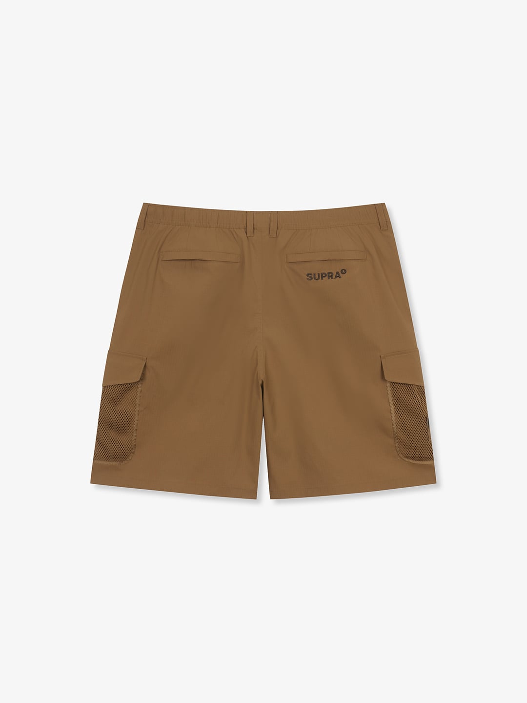 Label Mesh Pocket Woven Shorts