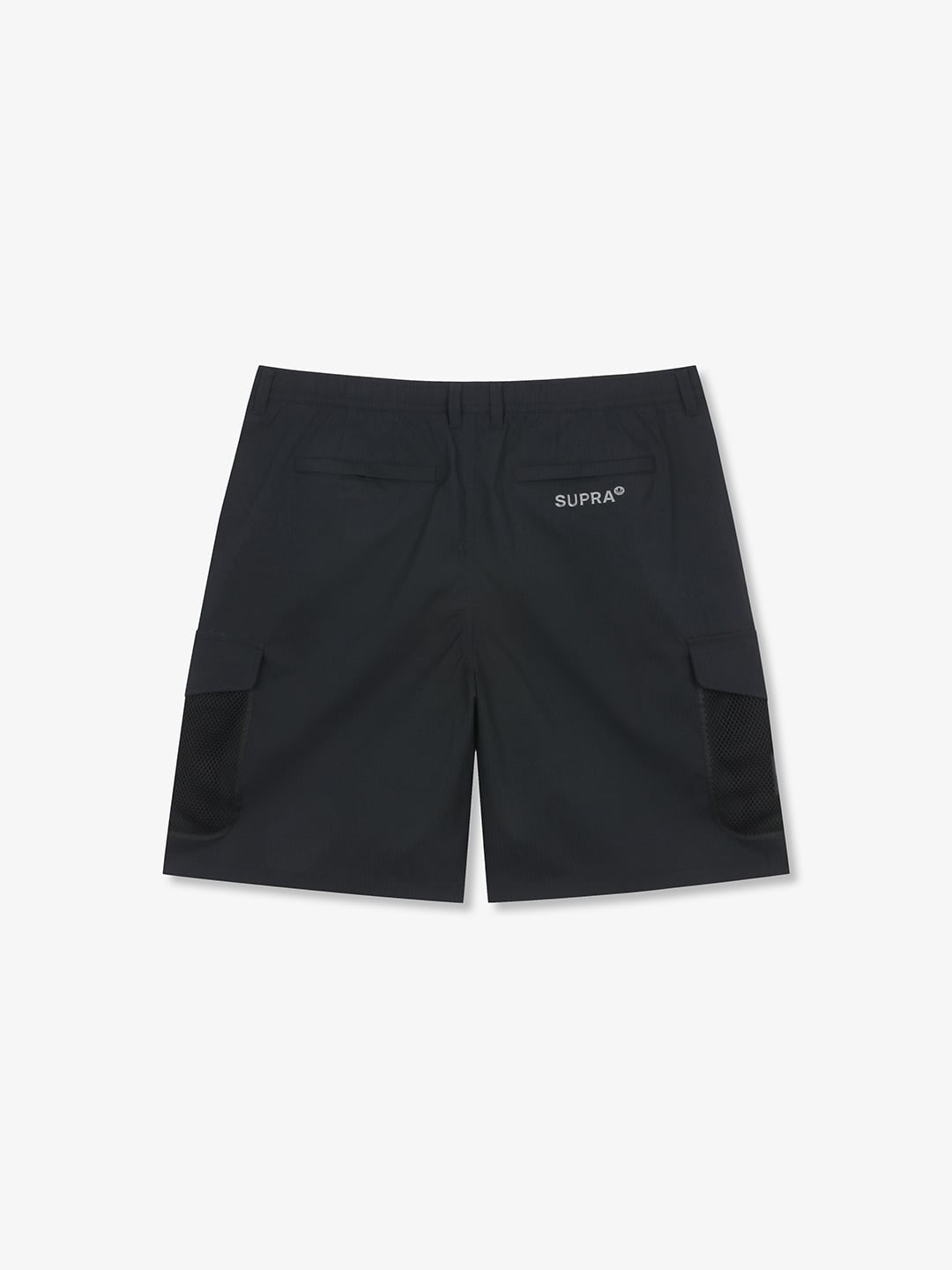 Label Mesh Pocket Woven Shorts