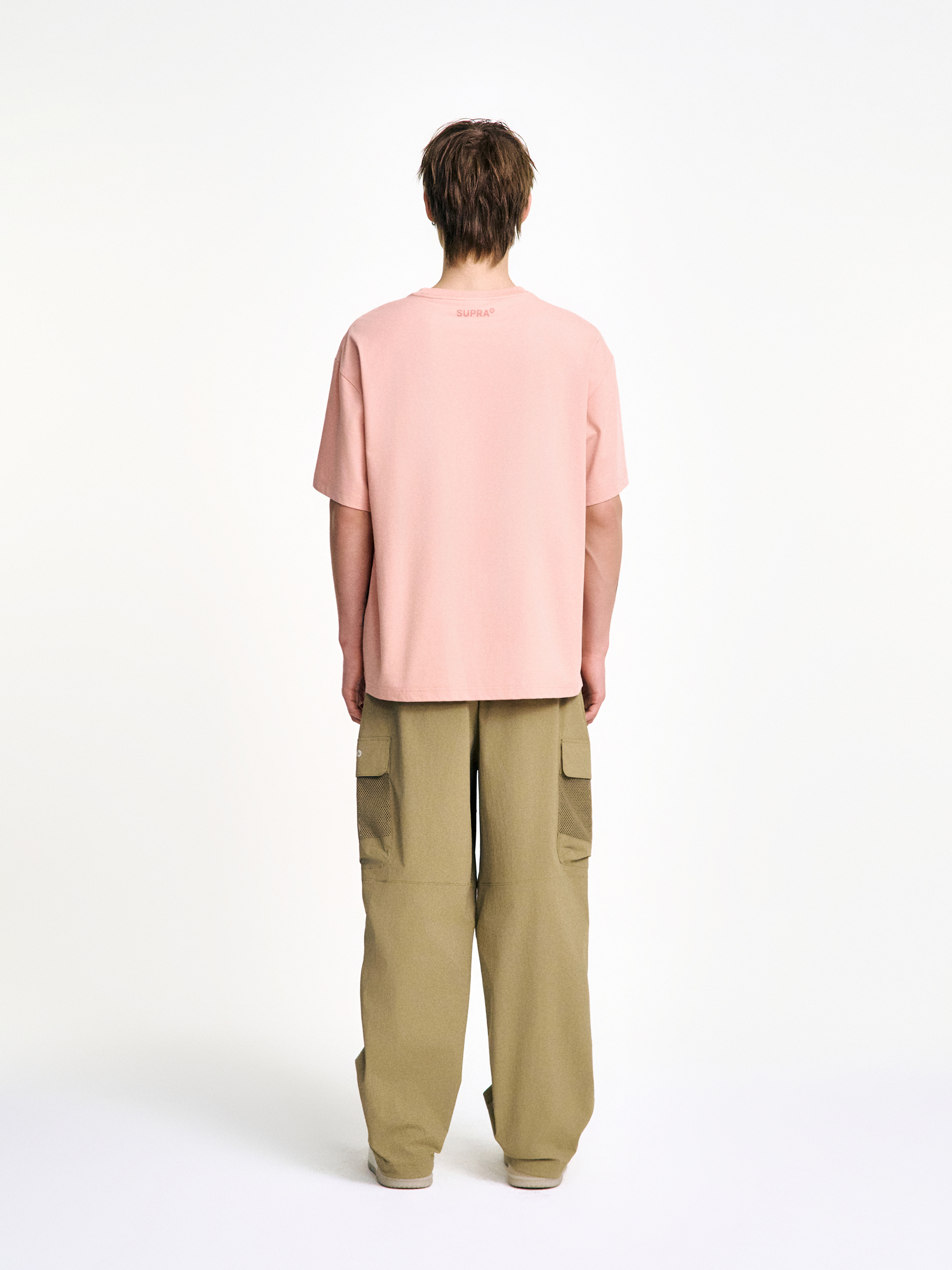 Mesh Pocket Cargo Wide Pants