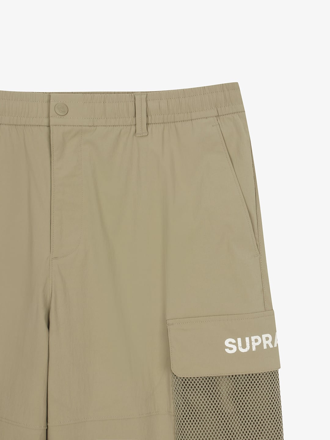 Mesh Pocket Cargo Wide Pants