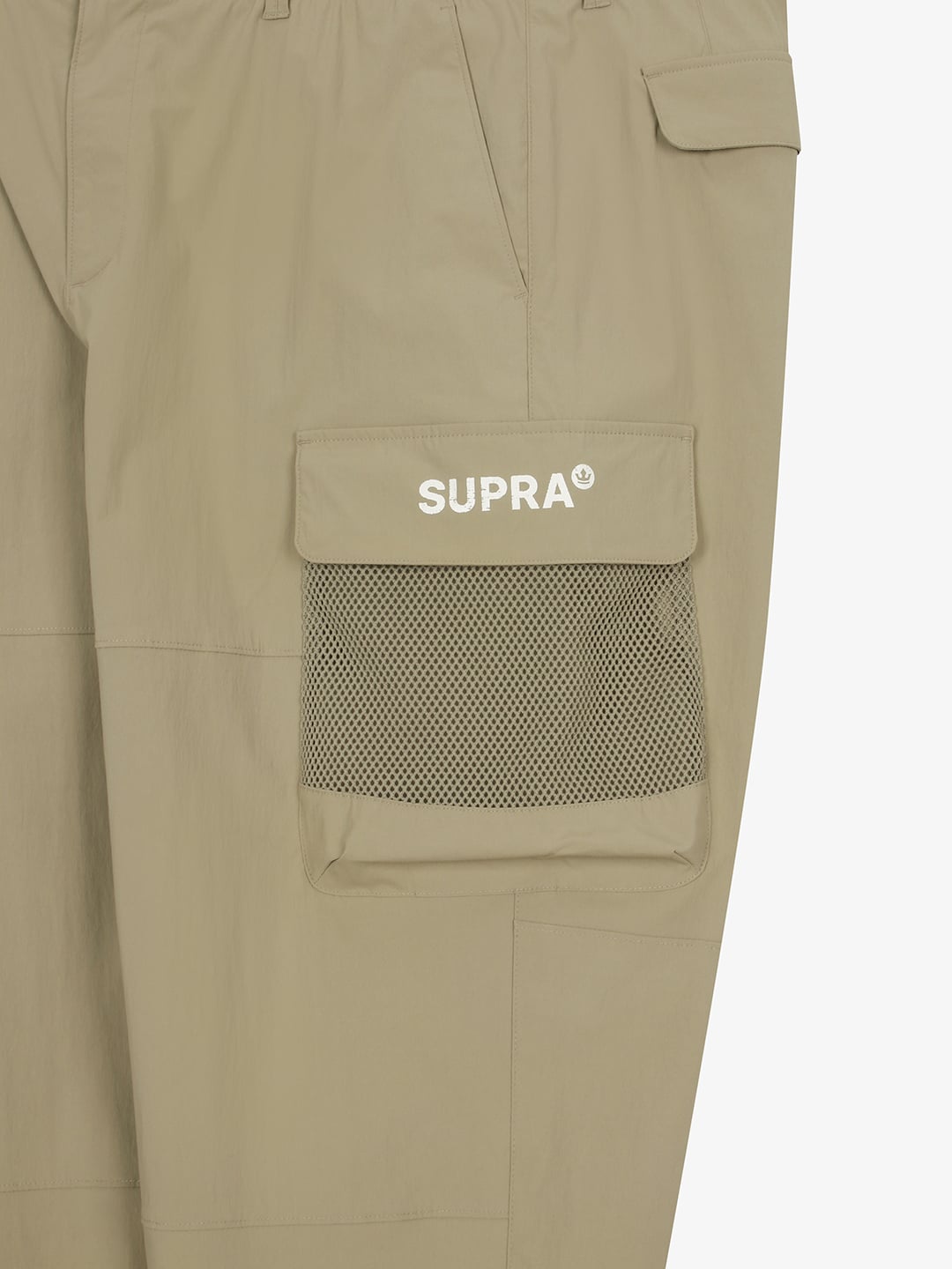Mesh Pocket Cargo Wide Pants