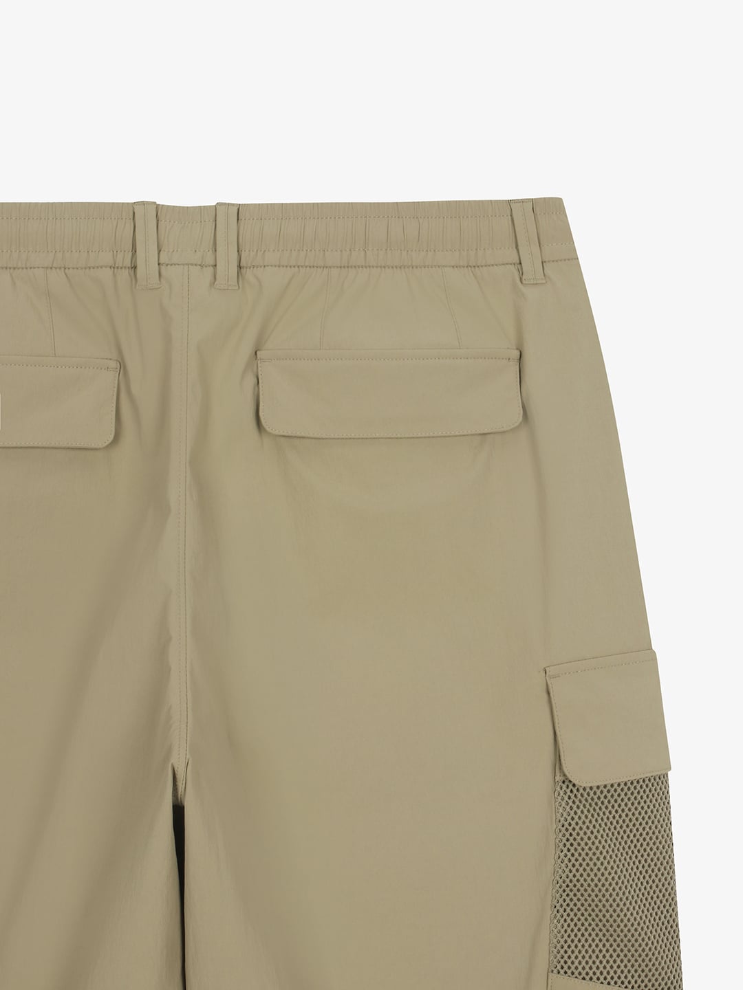 Mesh Pocket Cargo Wide Pants