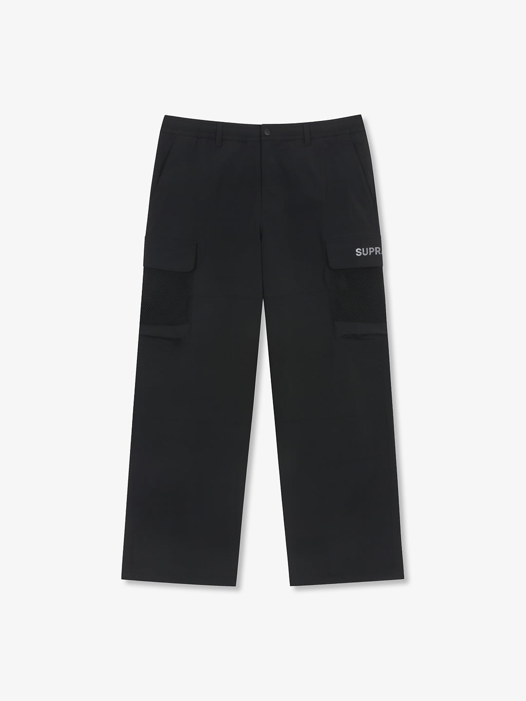 Mesh Pocket Cargo Wide Pants
