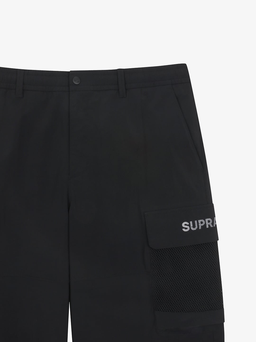 Mesh Pocket Cargo Wide Pants