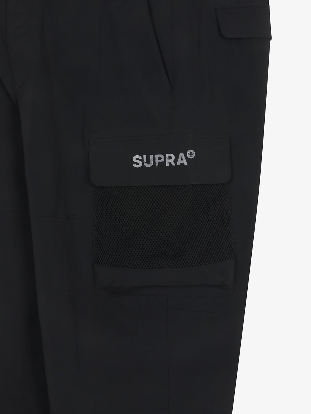 Mesh Pocket Cargo Wide Pants