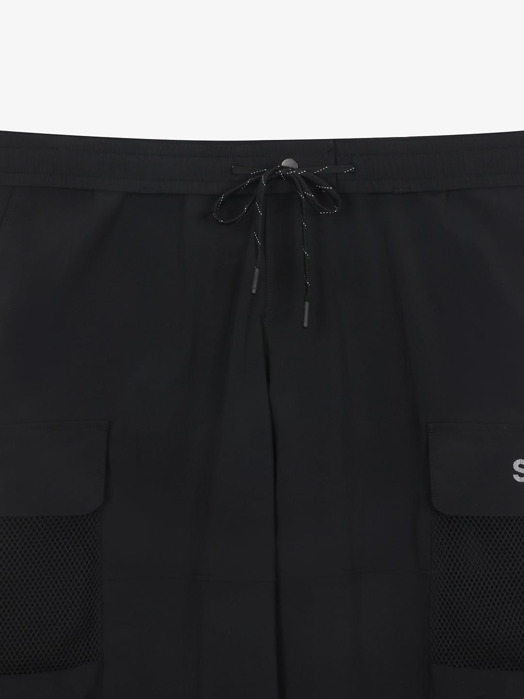 Mesh Pocket Cargo Wide Pants