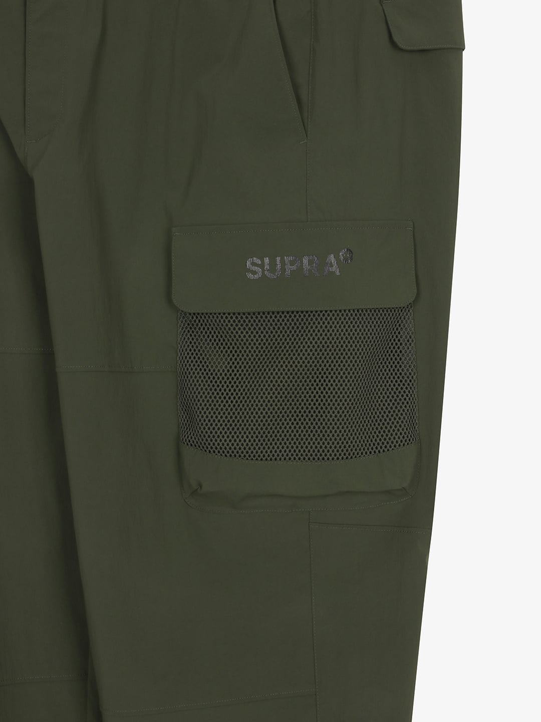 Mesh Pocket Cargo Wide Pants