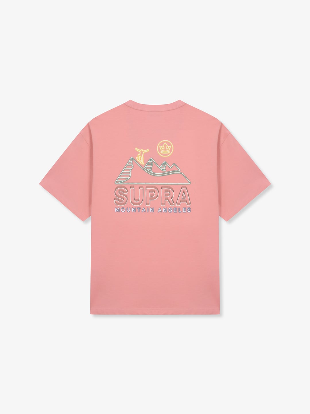 Color Graphic Mountain T-shirt