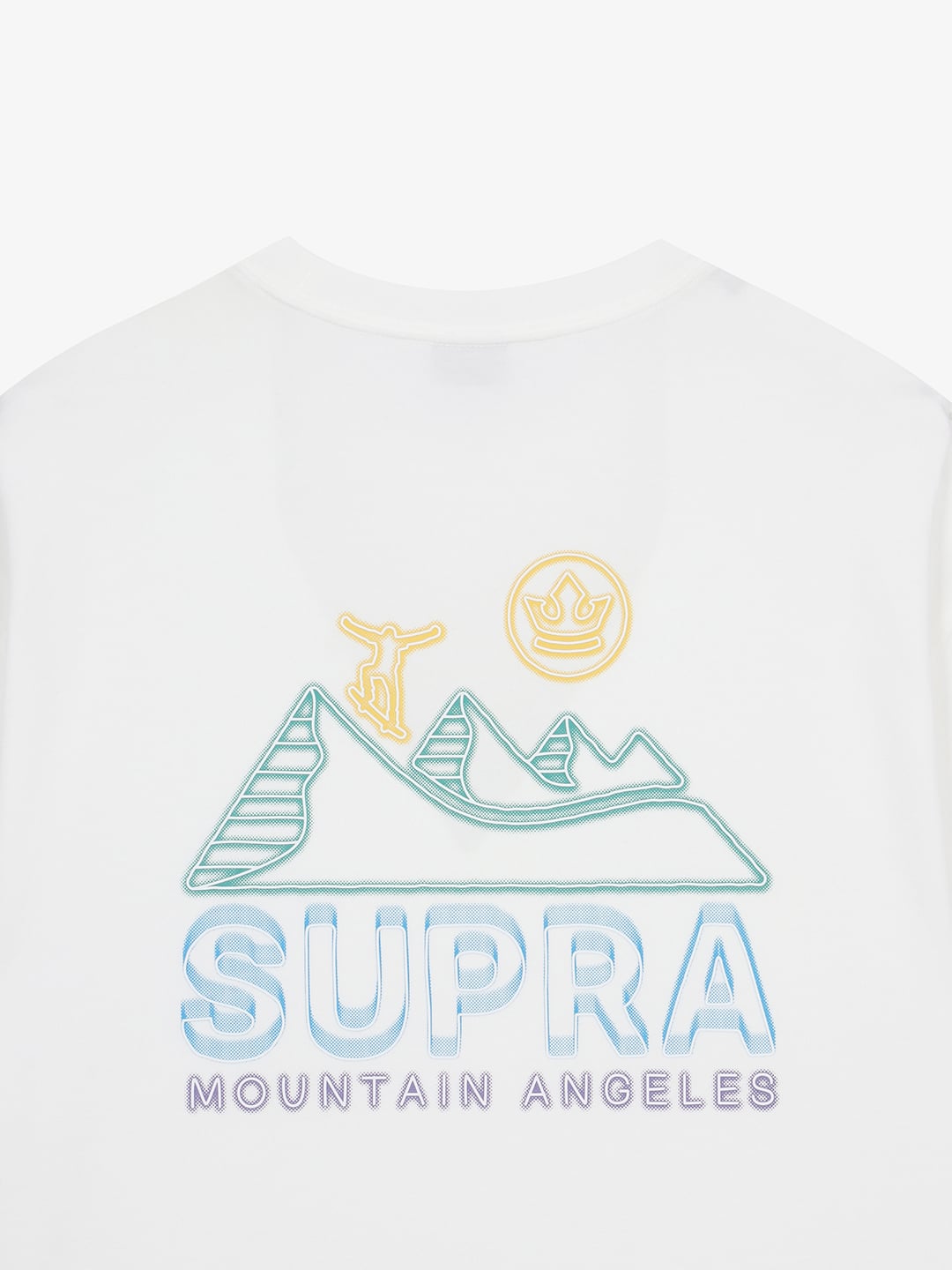 Color Graphic Mountain T-shirt