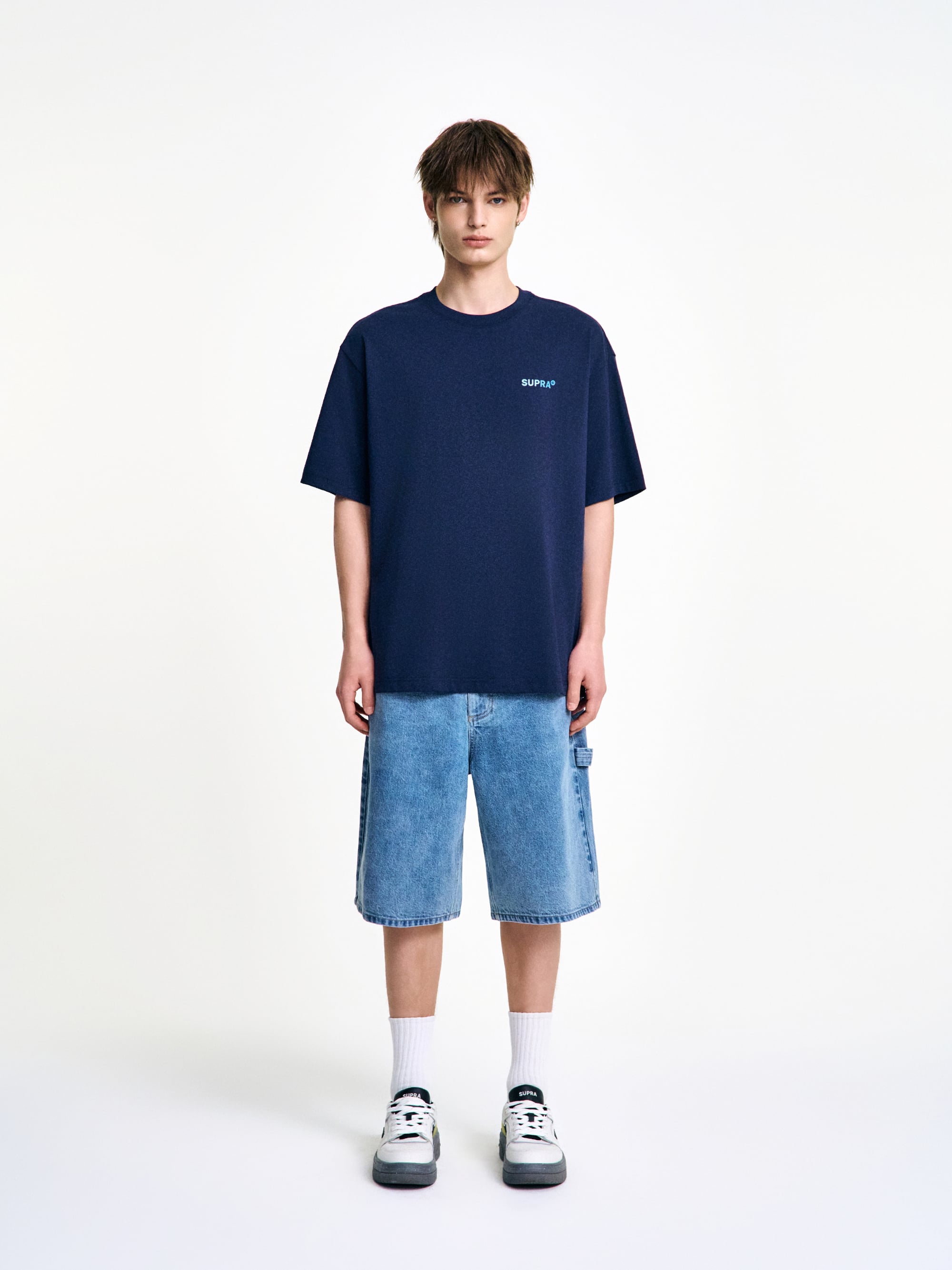 Color Graphic Mountain T-shirt