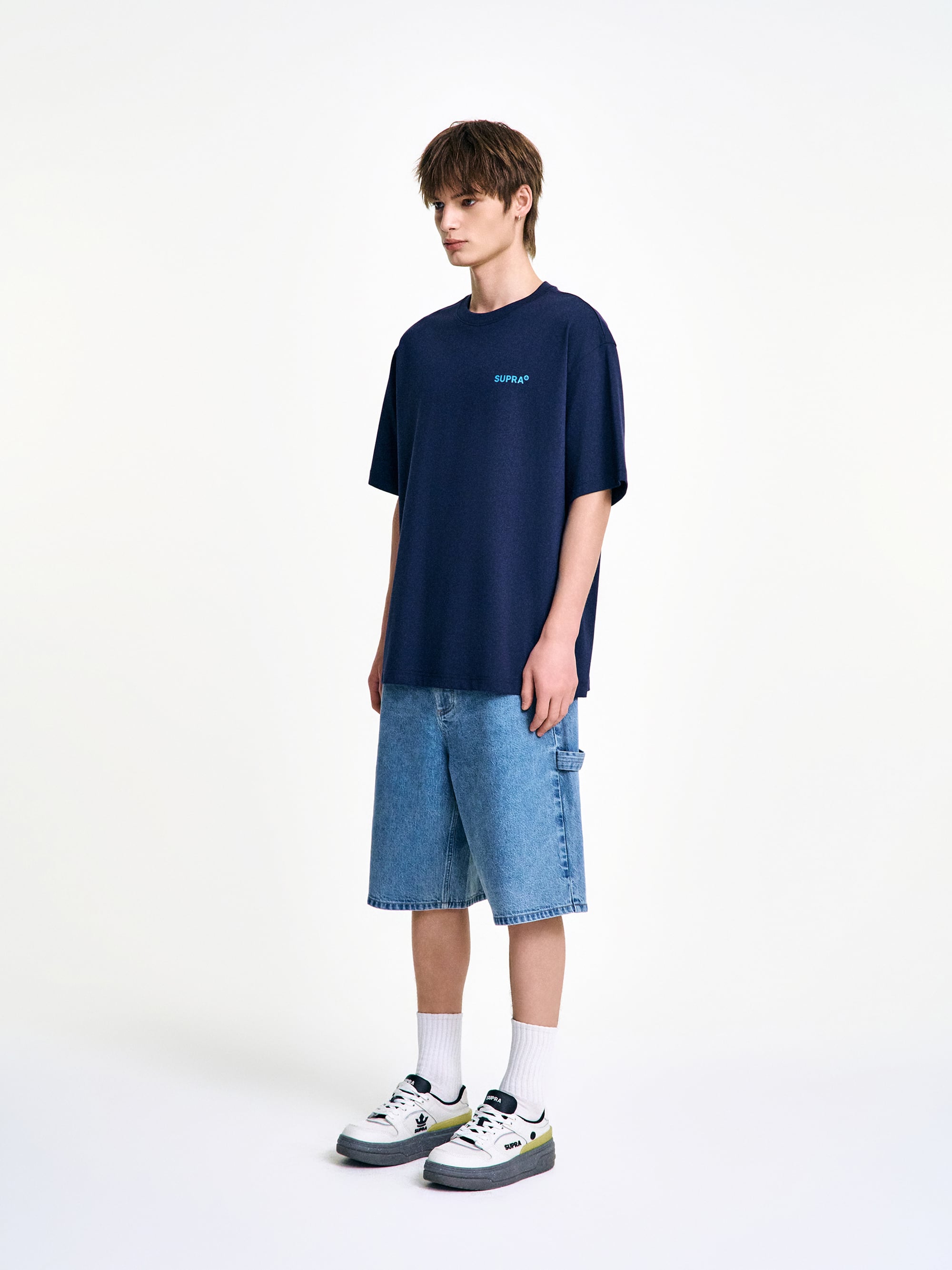 Color Graphic Mountain T-shirt