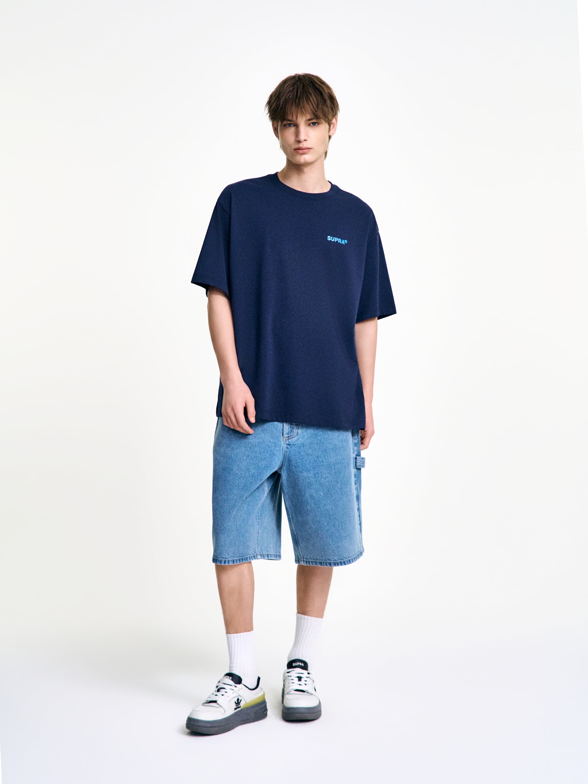 Color Graphic Mountain T-shirt