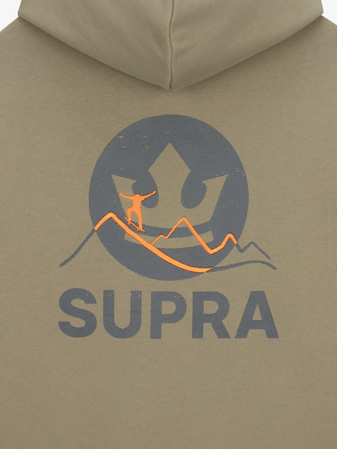 Crown Cross Mountain Line Overlap Hood