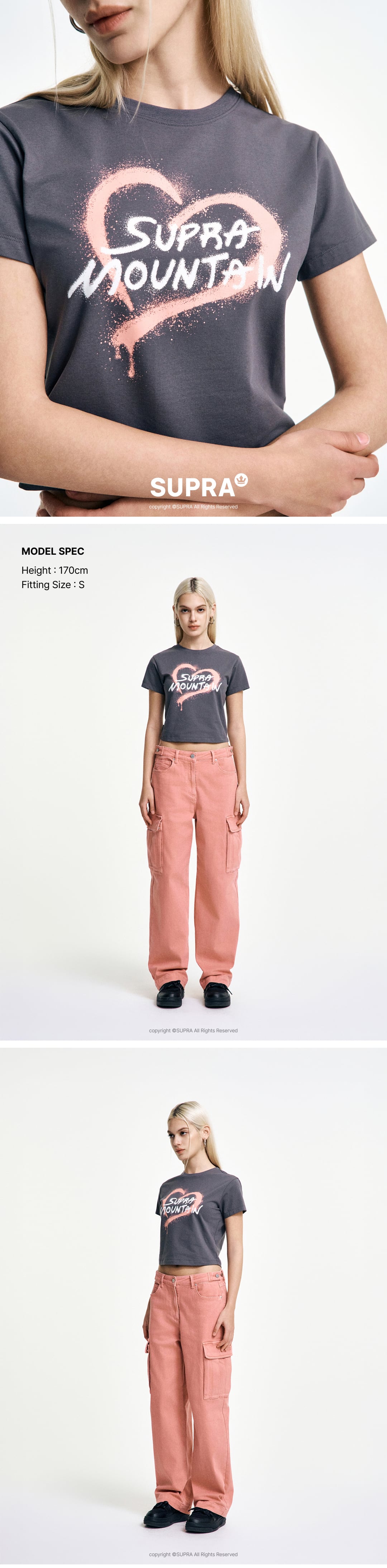 Women`s Heart Spray T-Shirt
