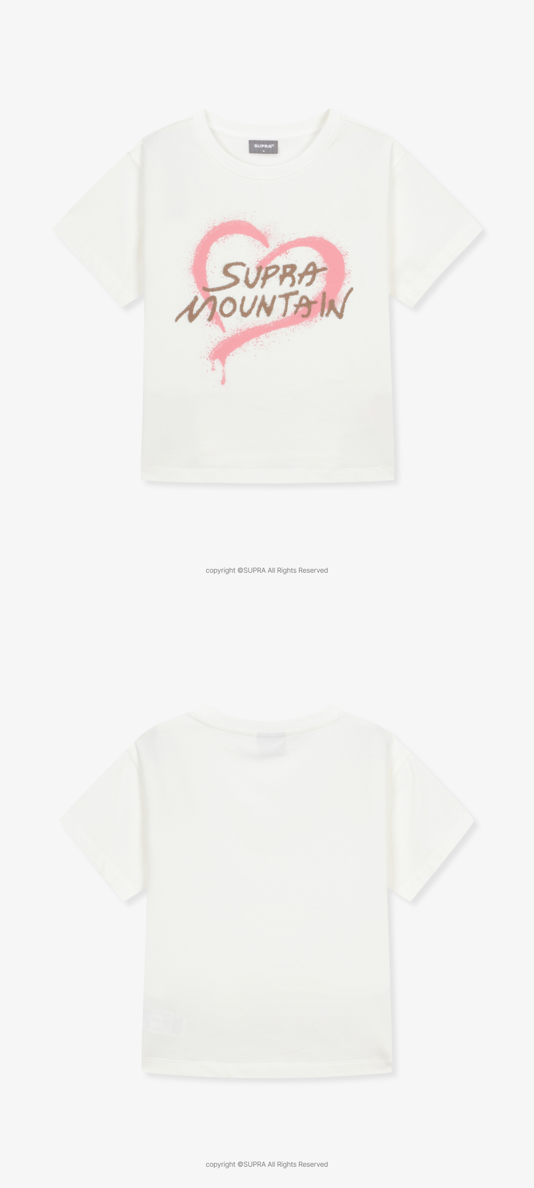 Women`s Heart Spray T-Shirt
