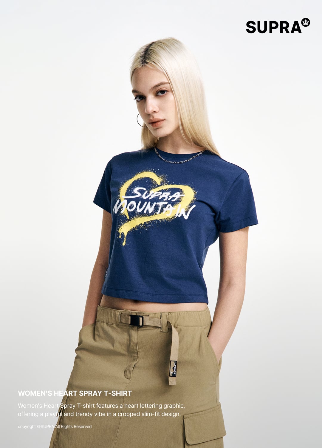 Women`s Heart Spray T-Shirt