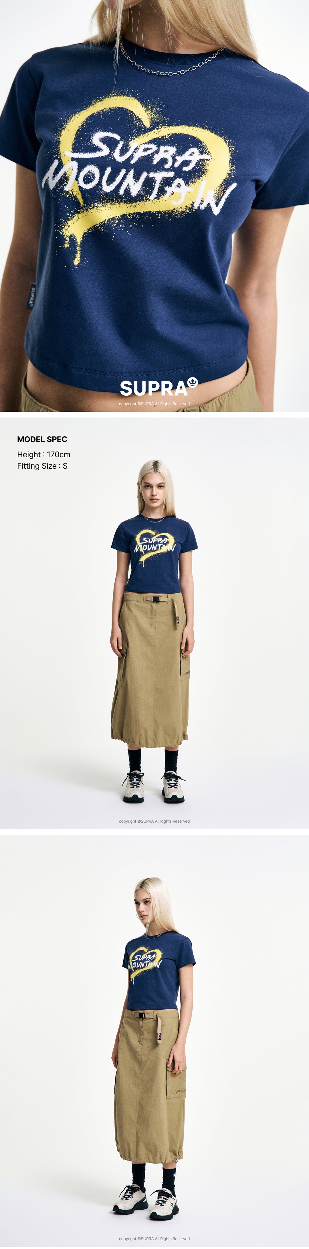 Women`s Heart Spray T-Shirt