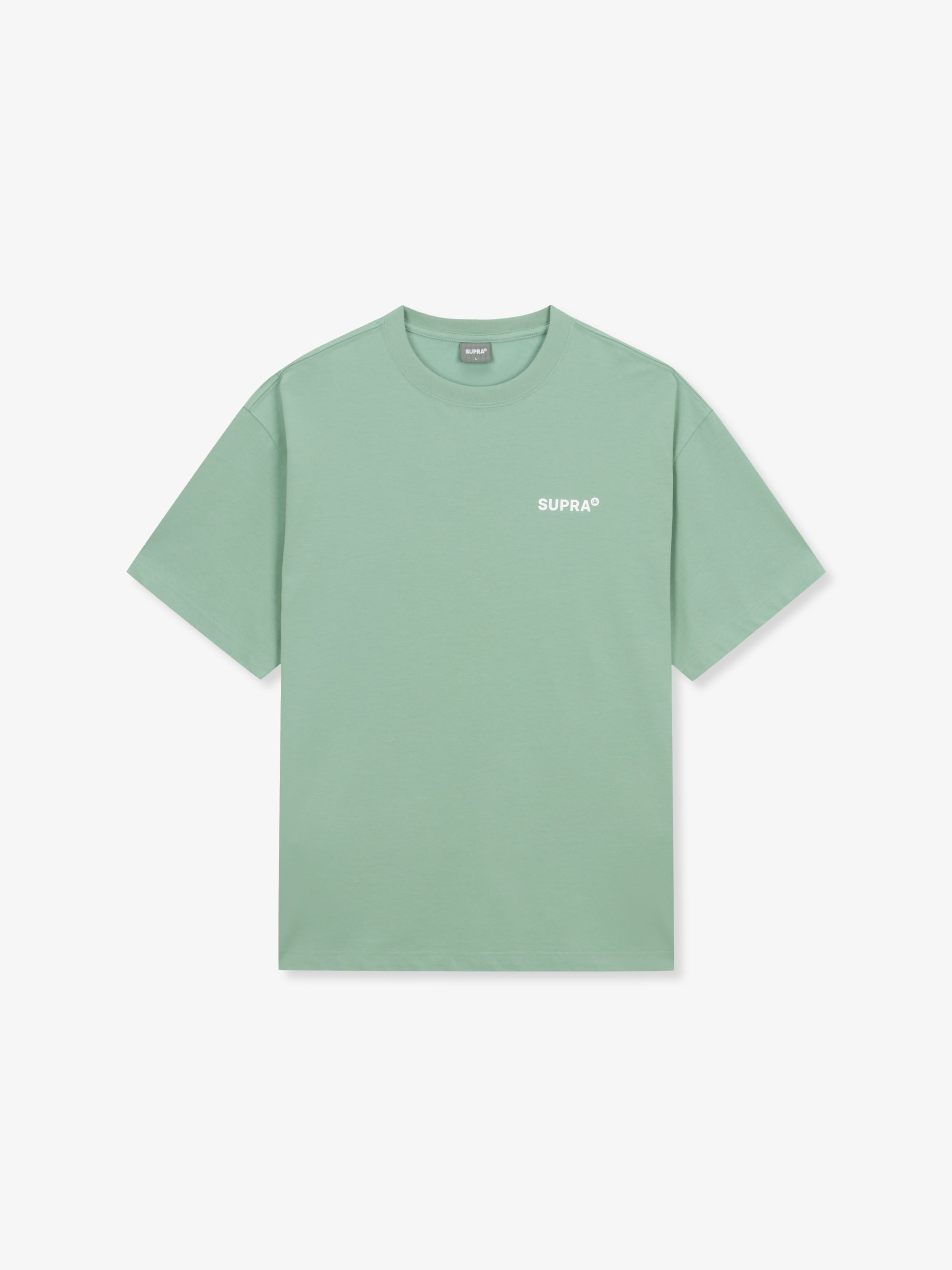 two-tone mountain graphics t-shirt