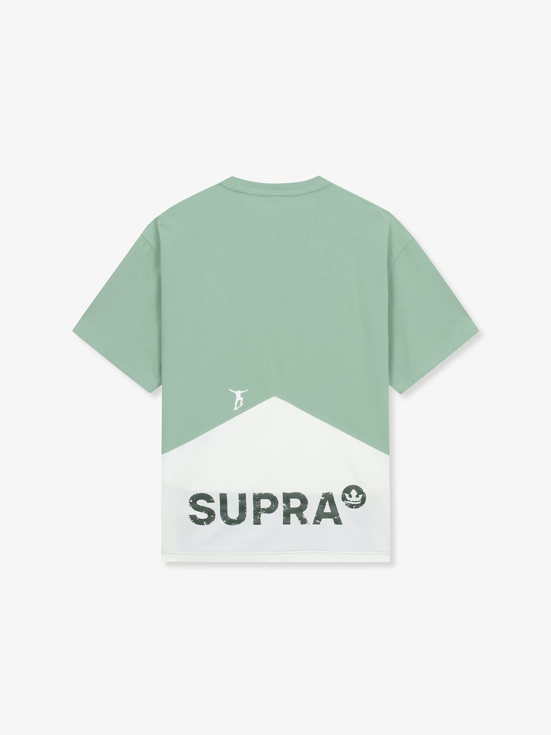 two-tone mountain graphics t-shirt