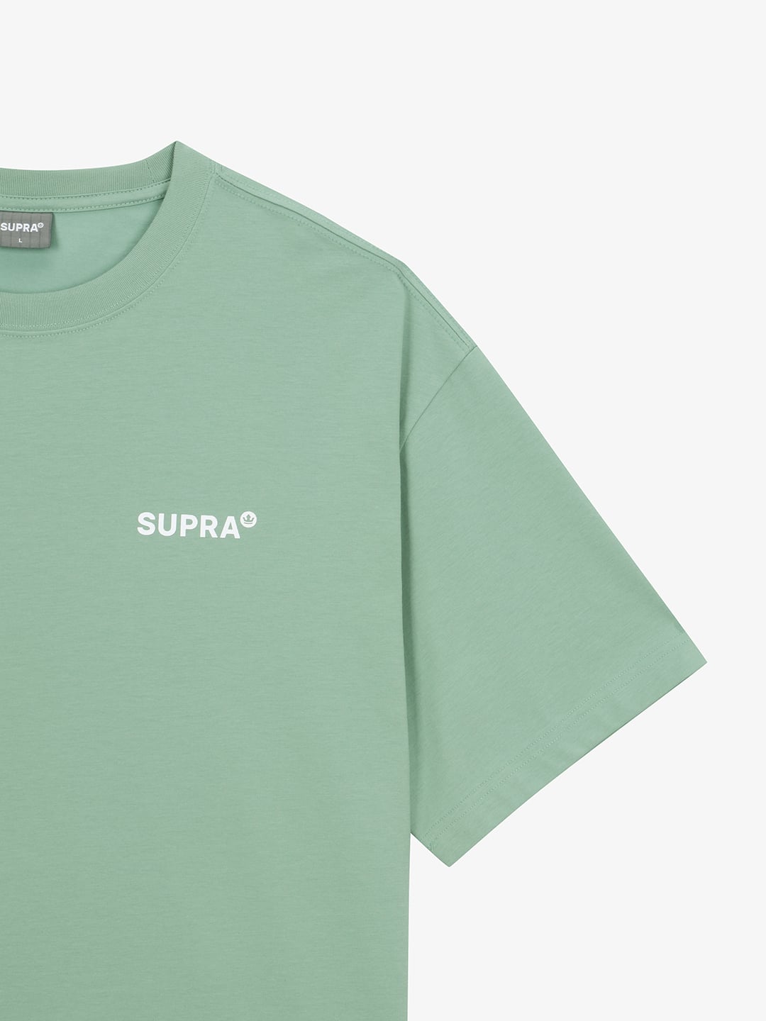 two-tone mountain graphics t-shirt