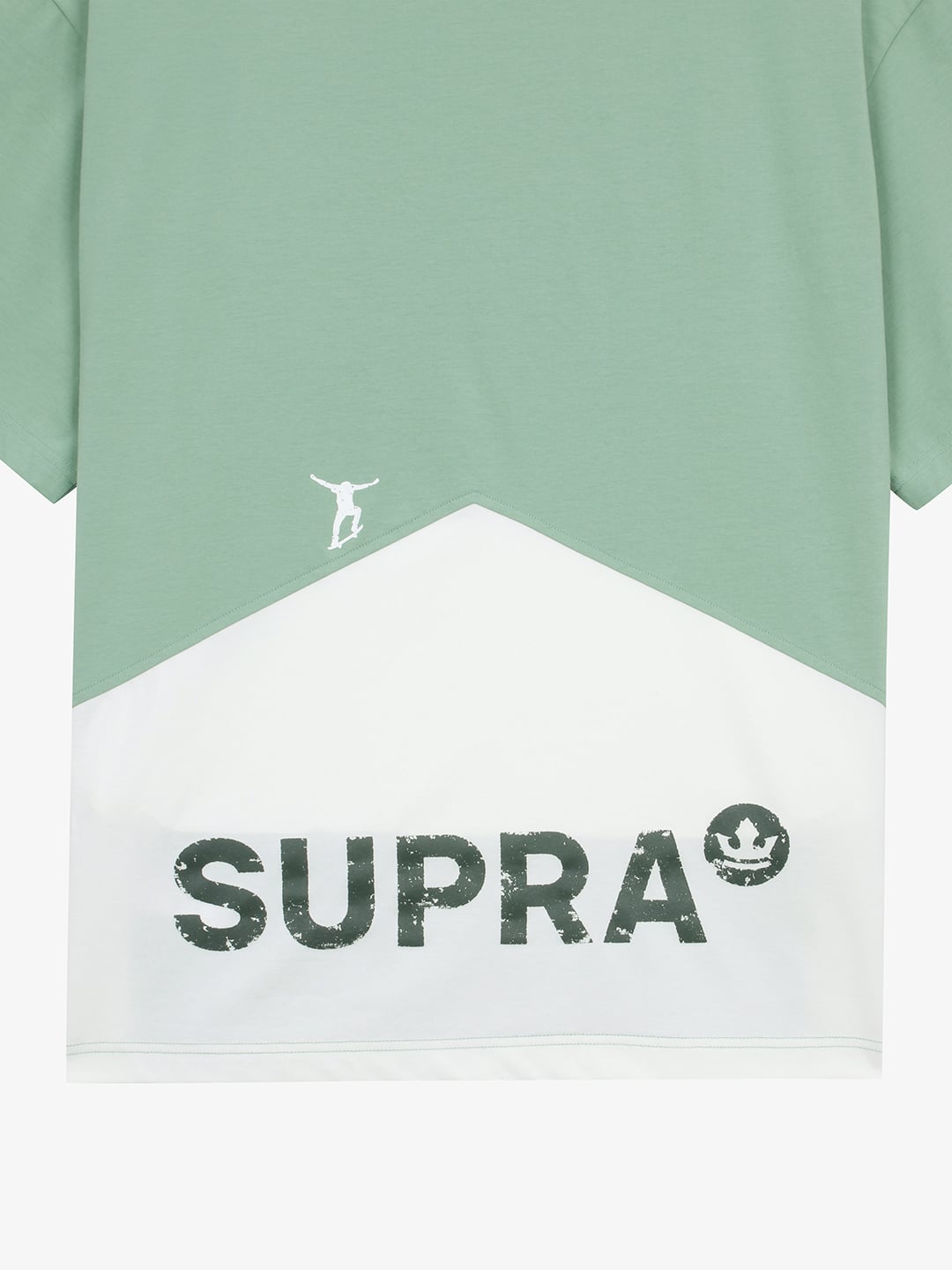 two-tone mountain graphics t-shirt