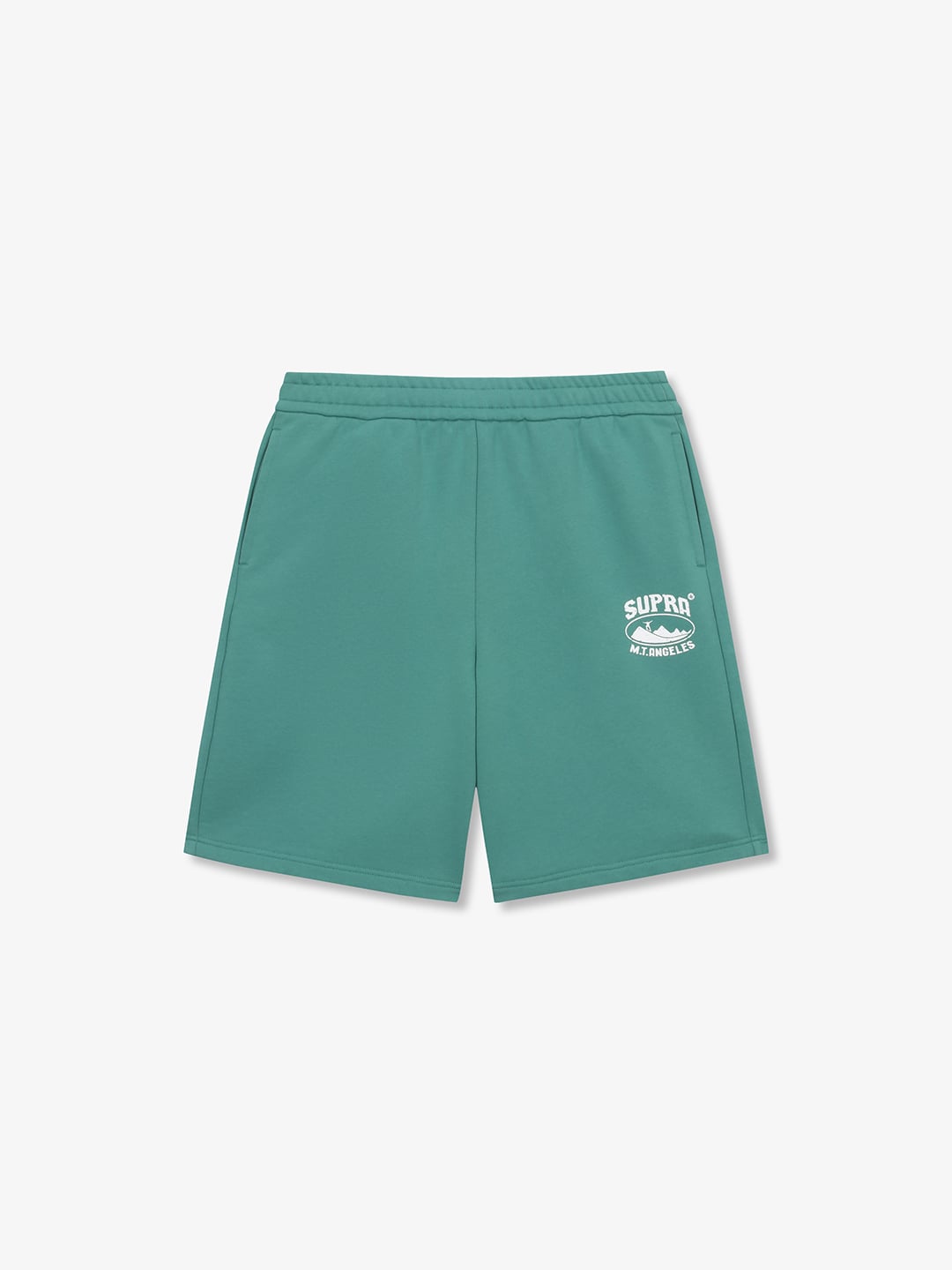 Round Mountain Graphic Half Pants Set