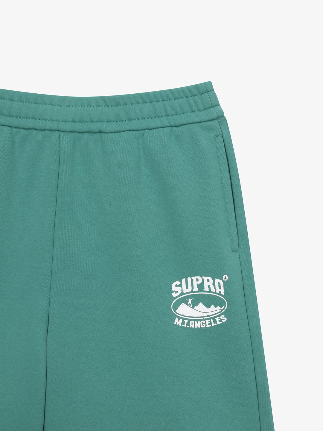 Round Mountain Graphic Half Pants Set