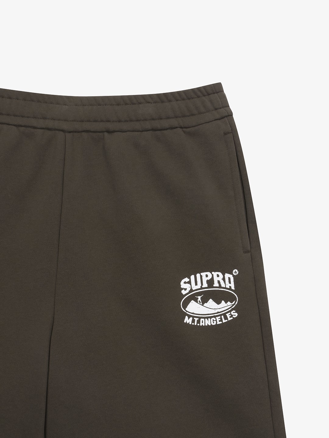 Round Mountain Graphic Half Pants Set