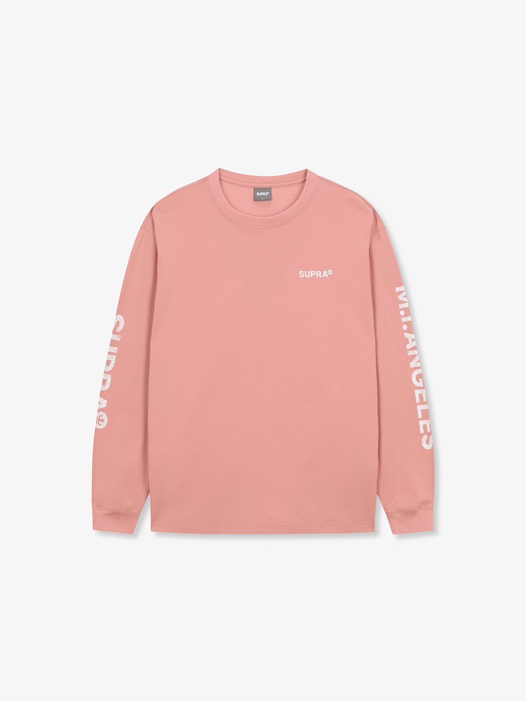 Sleeve Lettering Long-Sleeved T-shirt