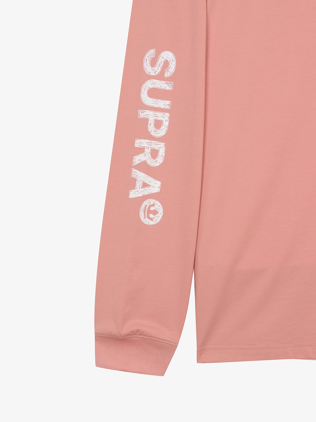 Sleeve Lettering Long-Sleeved T-shirt