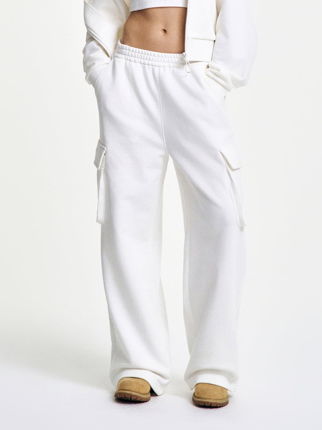 Women`s Cargo Wide Pants SET
