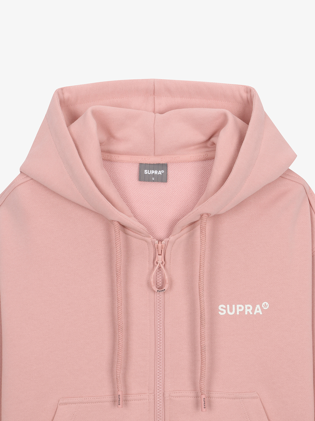 Women`s Logo Crop Hooded Zip-up set