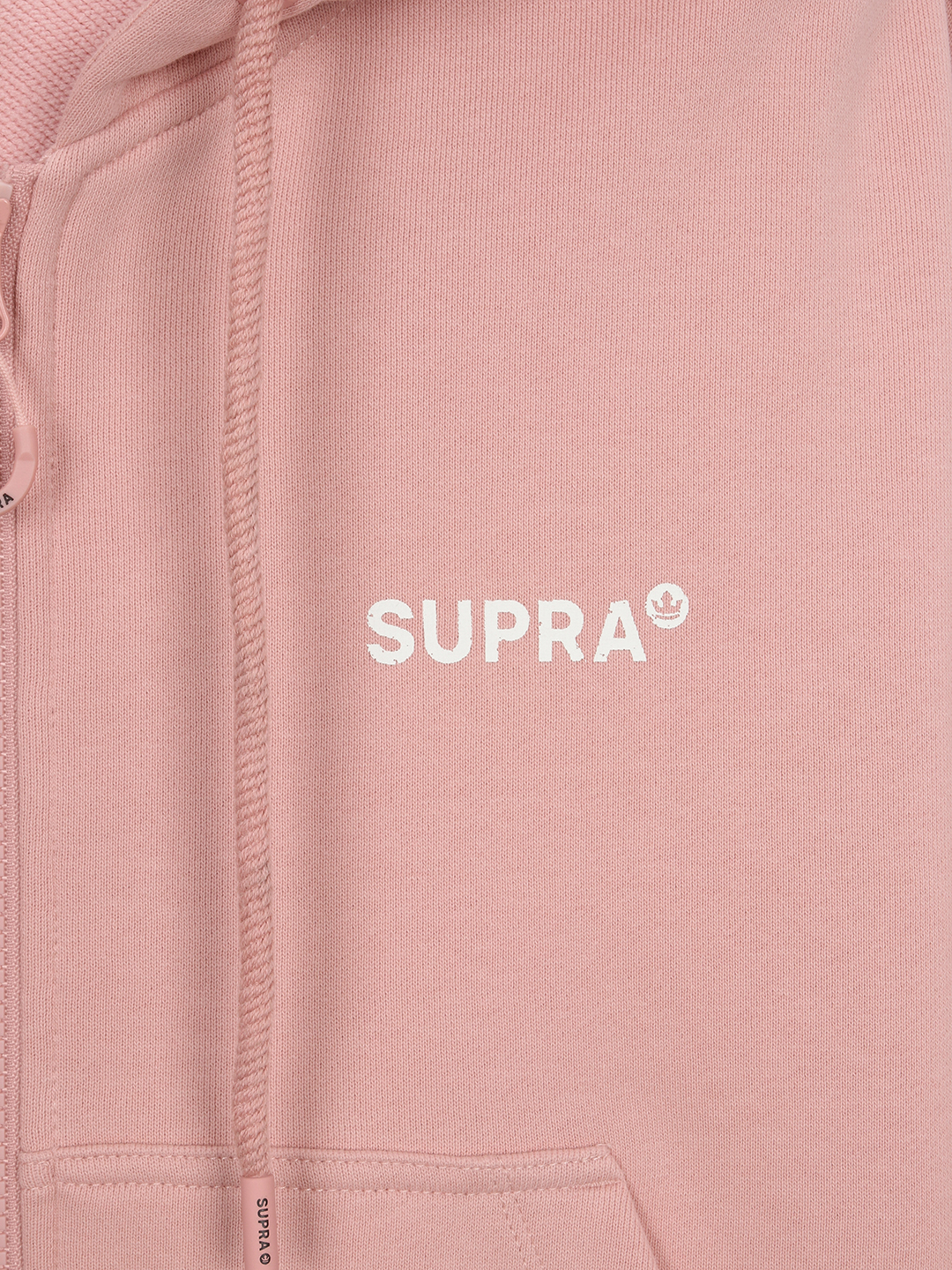 Women`s Logo Crop Hooded Zip-up set