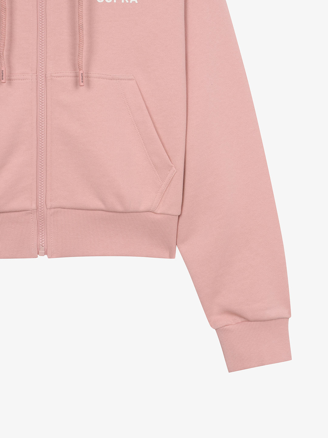 Women`s Logo Crop Hooded Zip-up set