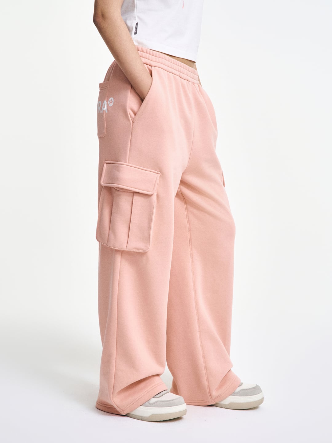 Women`s Cargo Wide Pants SET