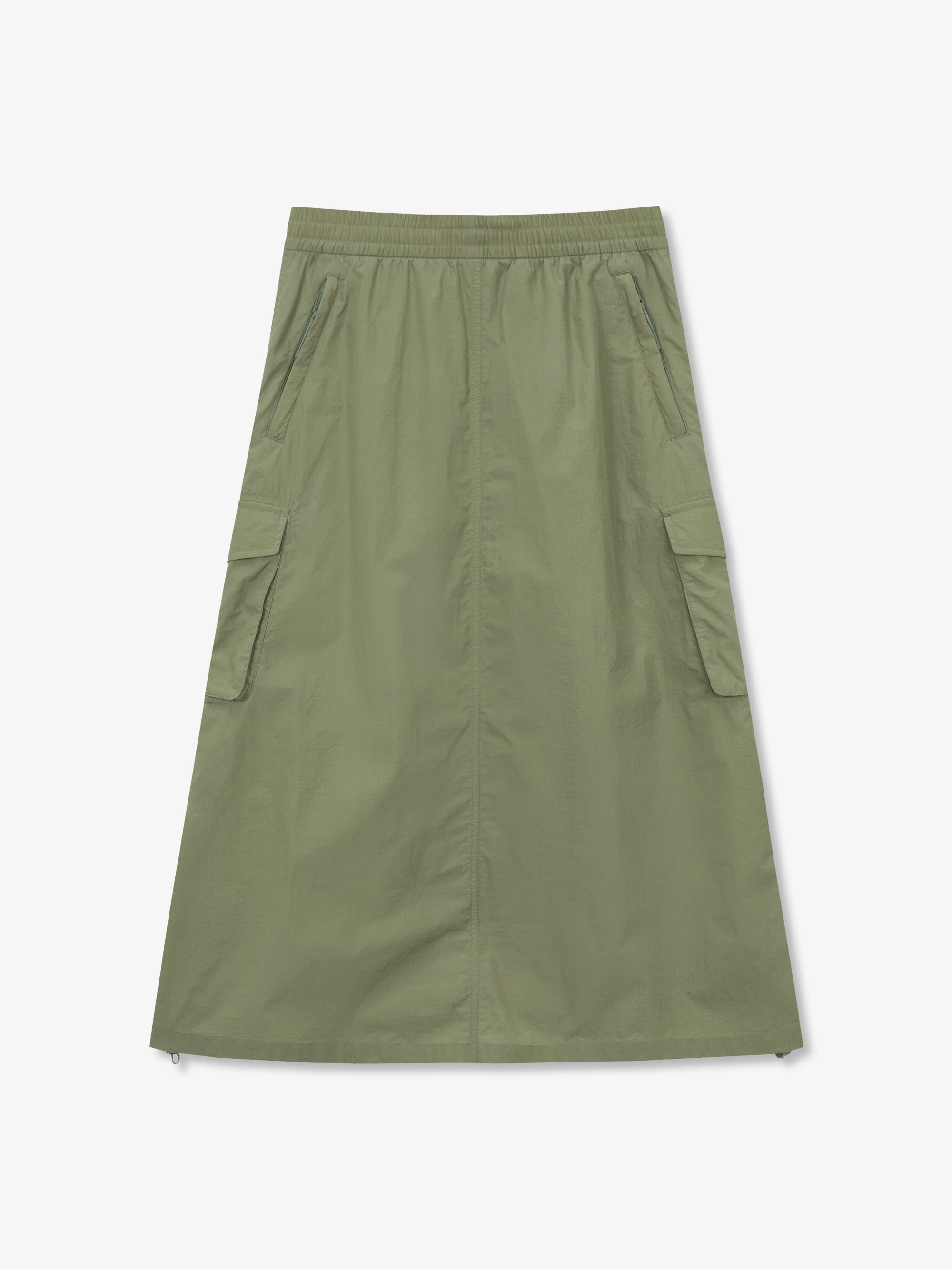 Women`s Side String Long Skirt