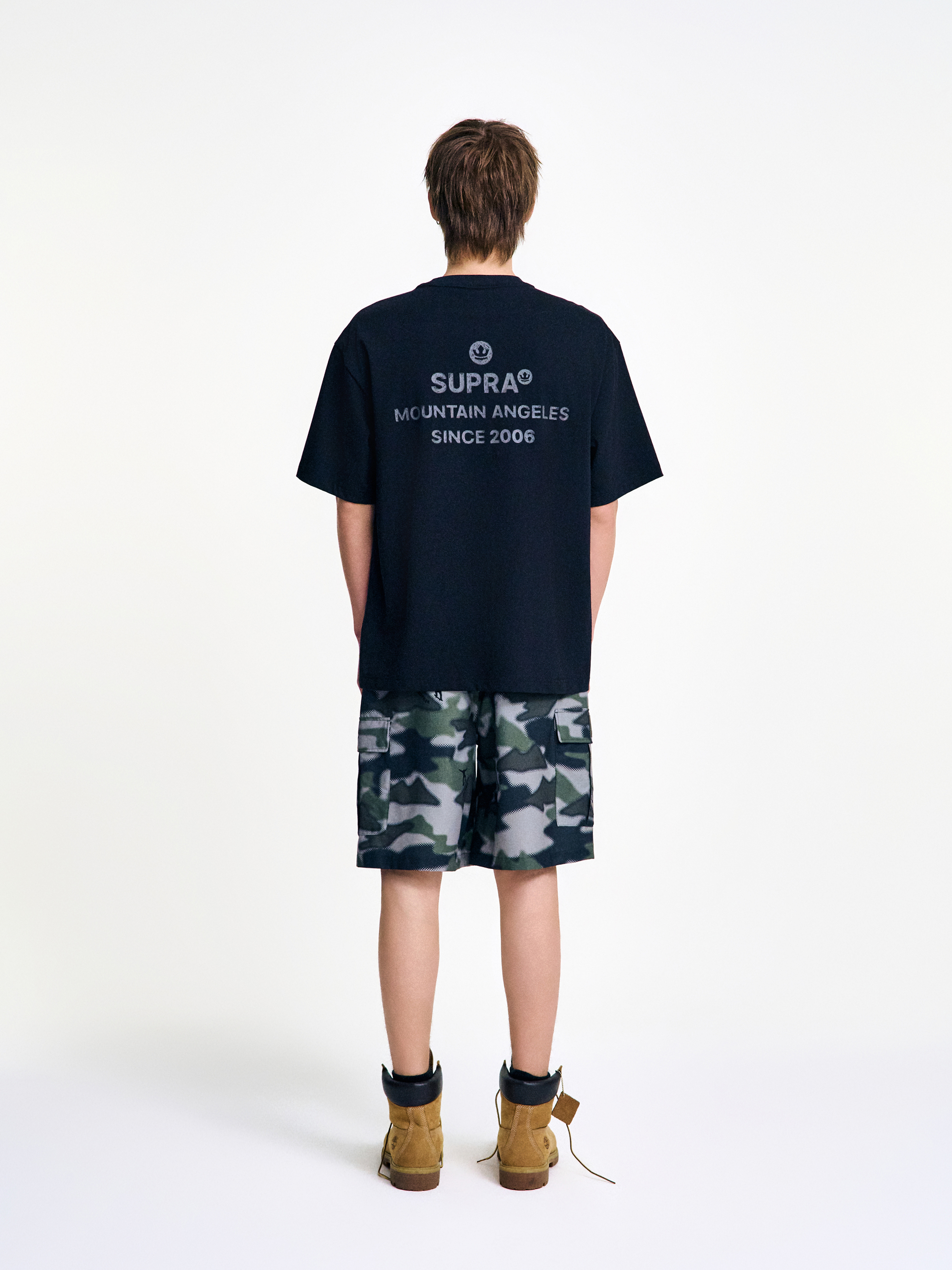 Camouflage Woven Shorts SET