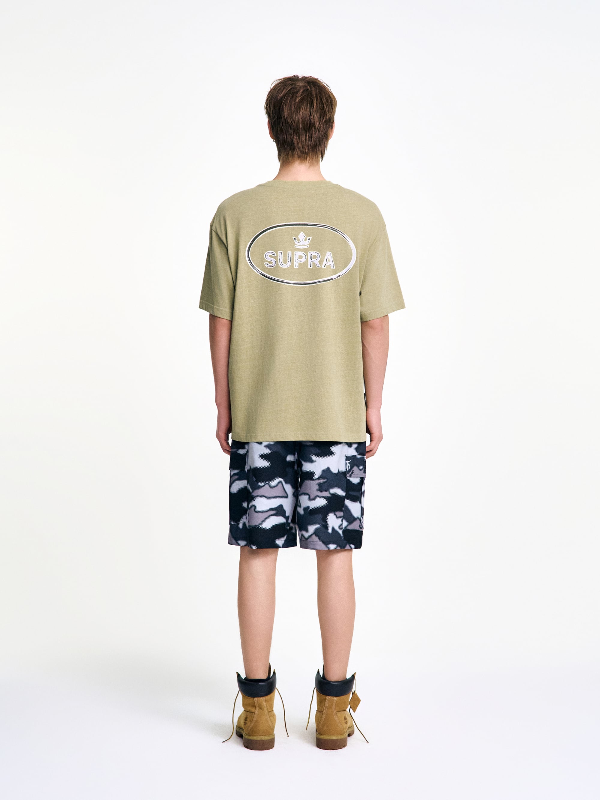 Camouflage Woven Shorts SET