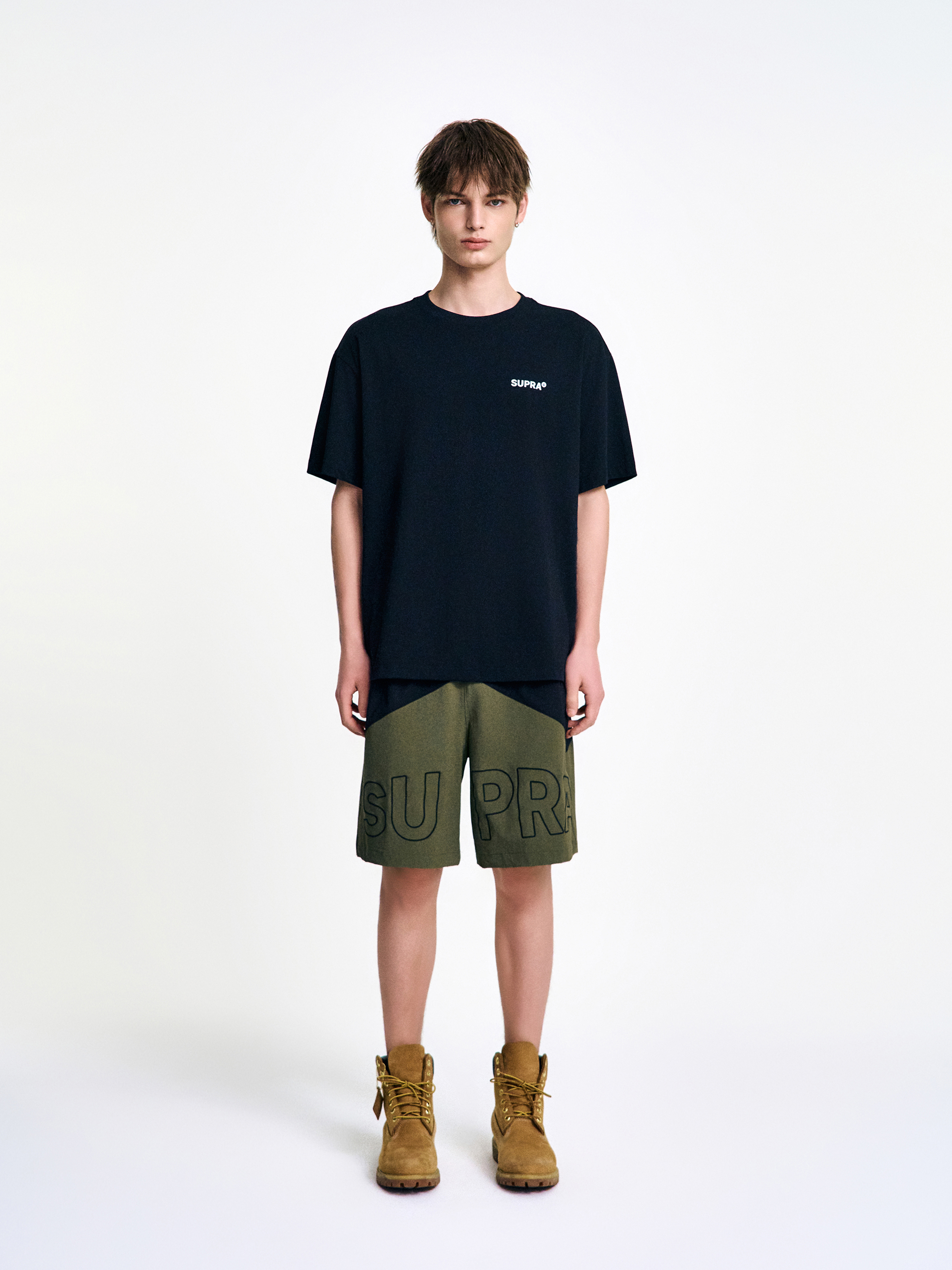 Mountain Color Block Shorts SET