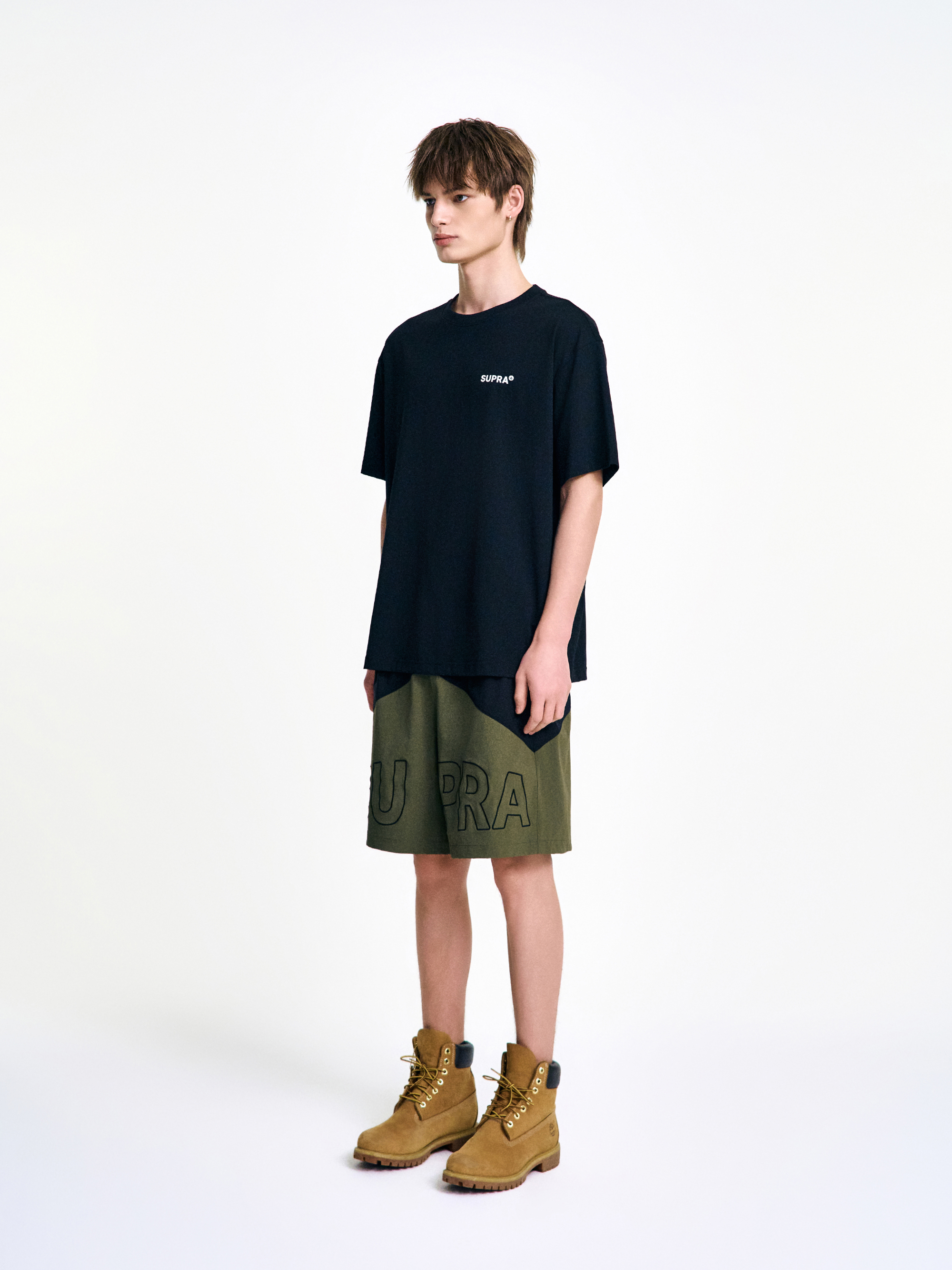 Mountain Color Block Shorts SET